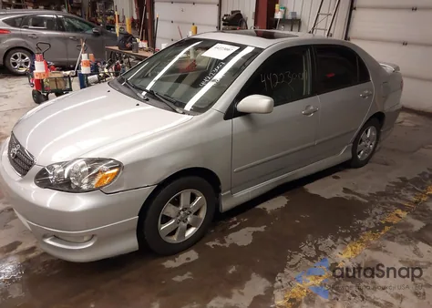 2008 Toyota Corolla S from USA, damaged, VIN 2T1BR32E28C897431